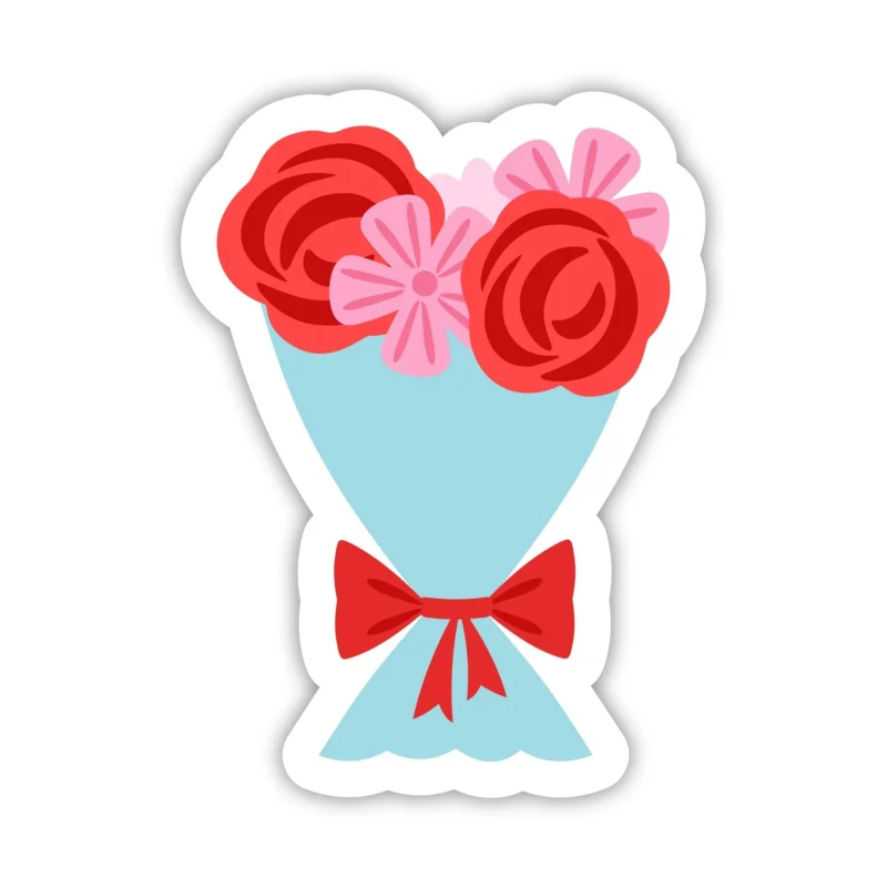 Flower Full Color Vinyl Decal - Custom Size