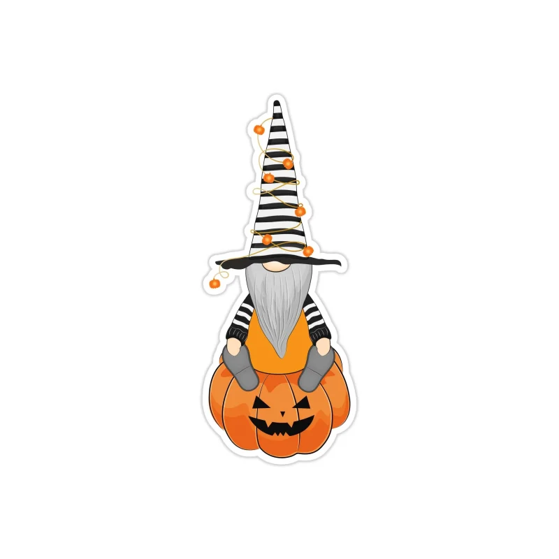Gnomes Full Color Vinyl Decal - Custom Size