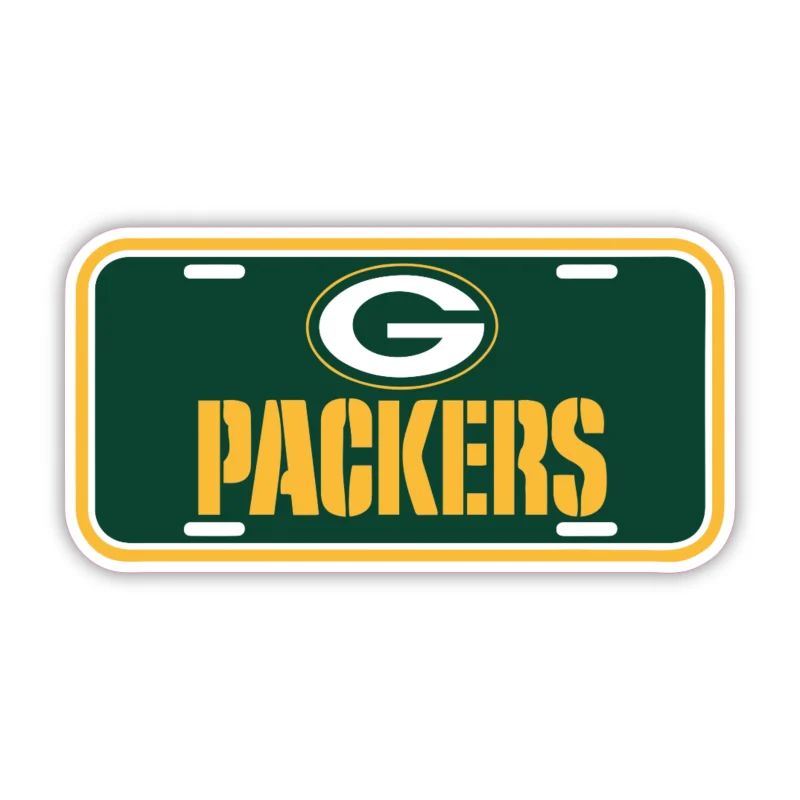 Green Bay Packers - Plates - Temporary Tattoo