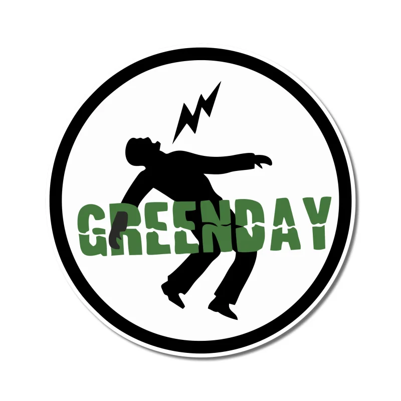 Green Day Full Color Vinyl Decal - Custom Size