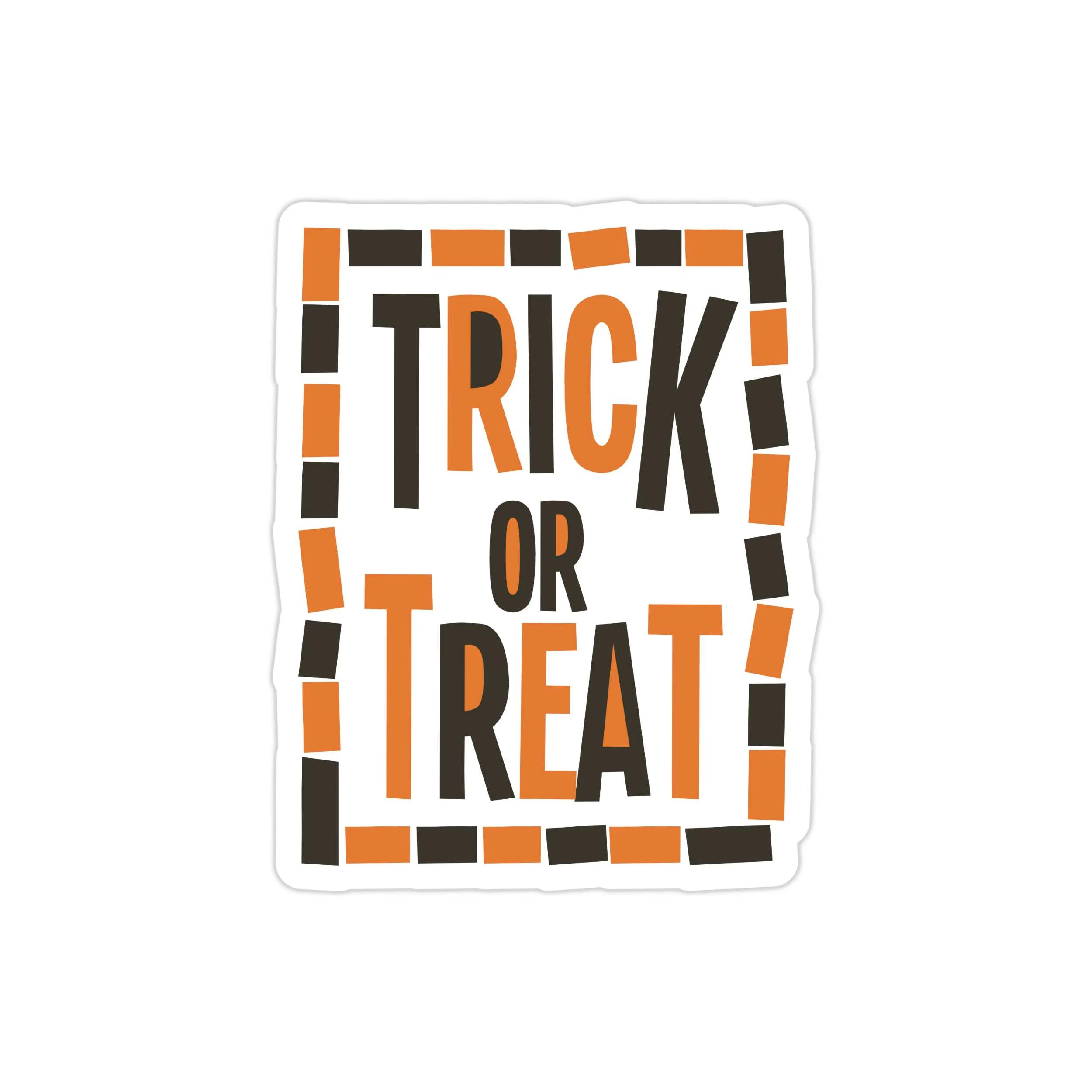 Halloween Full Color Vinyl Decal - Custom Size