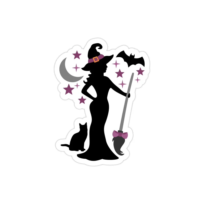 Halloween Full Color Vinyl Decal - Custom Size
