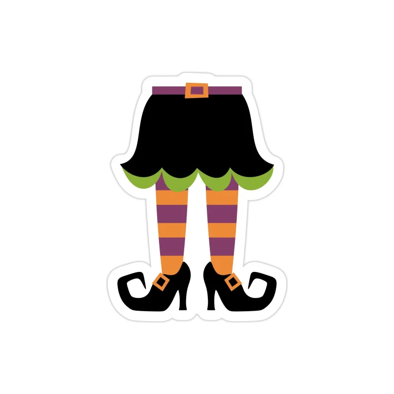 Halloween Full Color Vinyl Decal - Custom Size