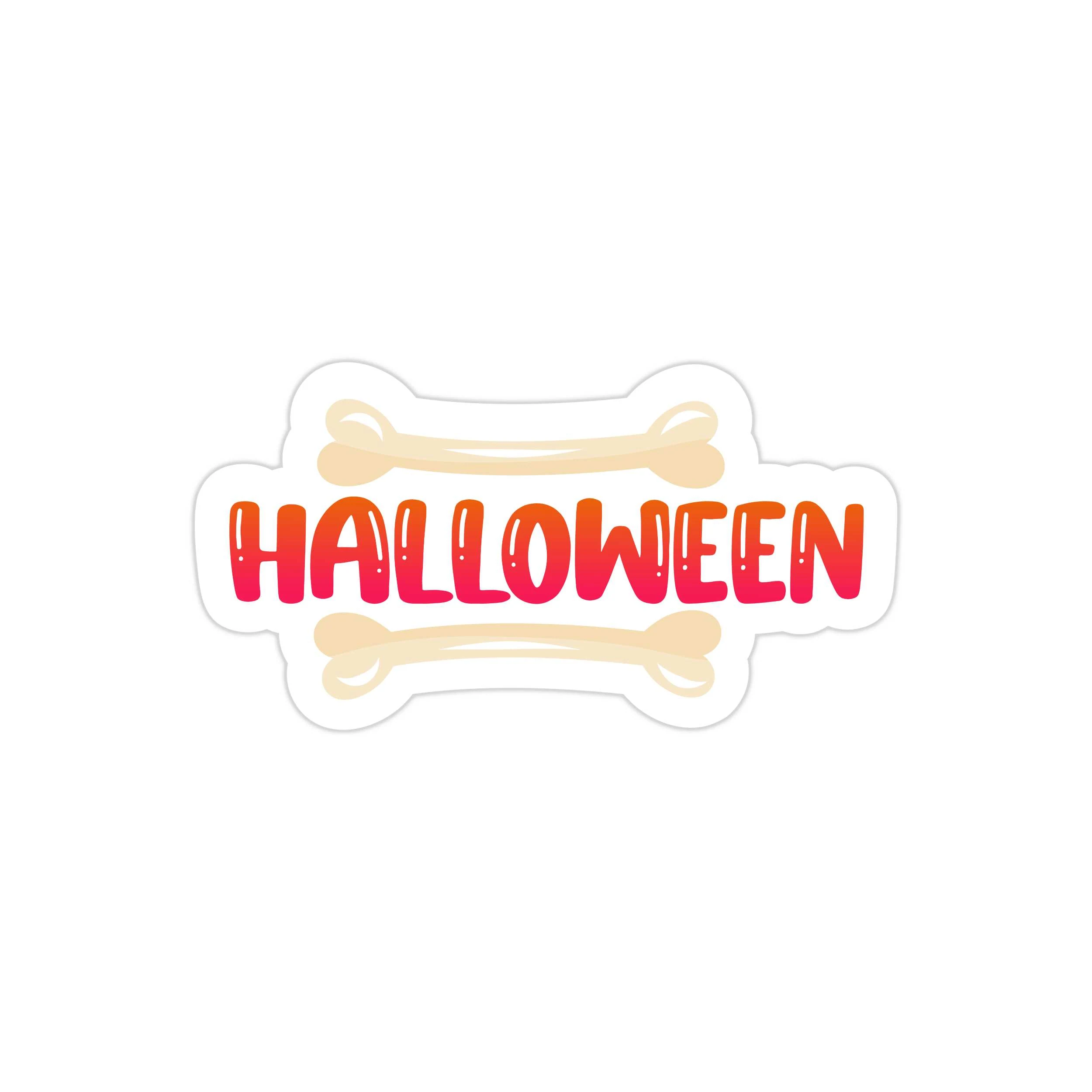 Halloween Full Color Vinyl Decal - Custom Size