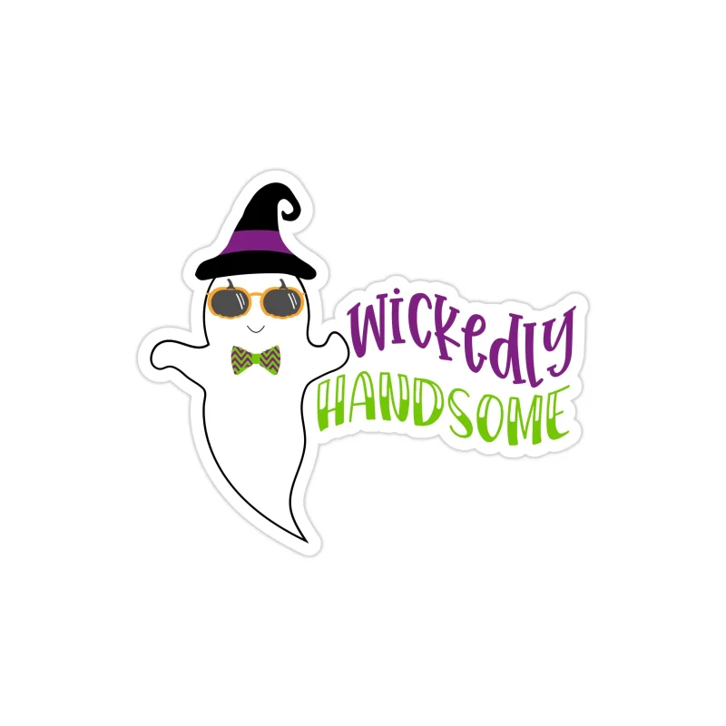 Halloween Full Color Vinyl Decal - Custom Size