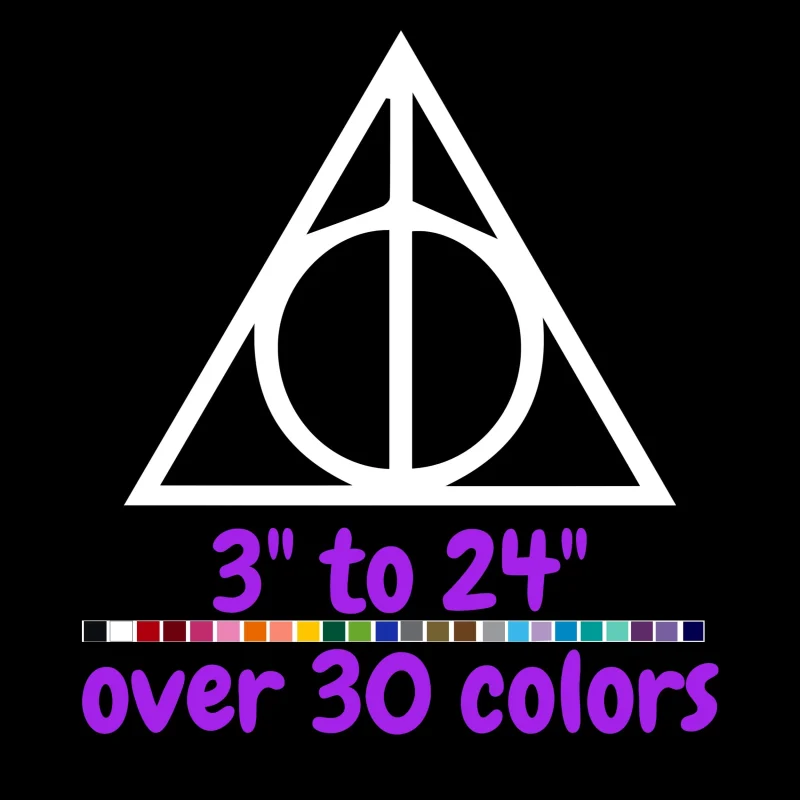 Harry Potter Vinyl Decal - Custom Size