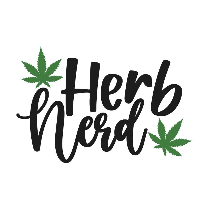 Herb Nerd - Iron On DTF Transfer - Custom Size