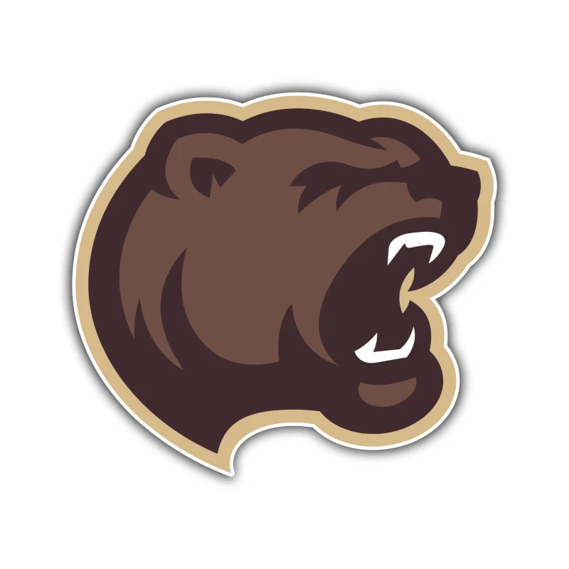 Hershey Bears Full Color Vinyl Decal - Custom Size