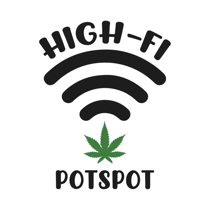 HIGH-FI POTSPOT - Iron On DTF Transfer - Custom Size