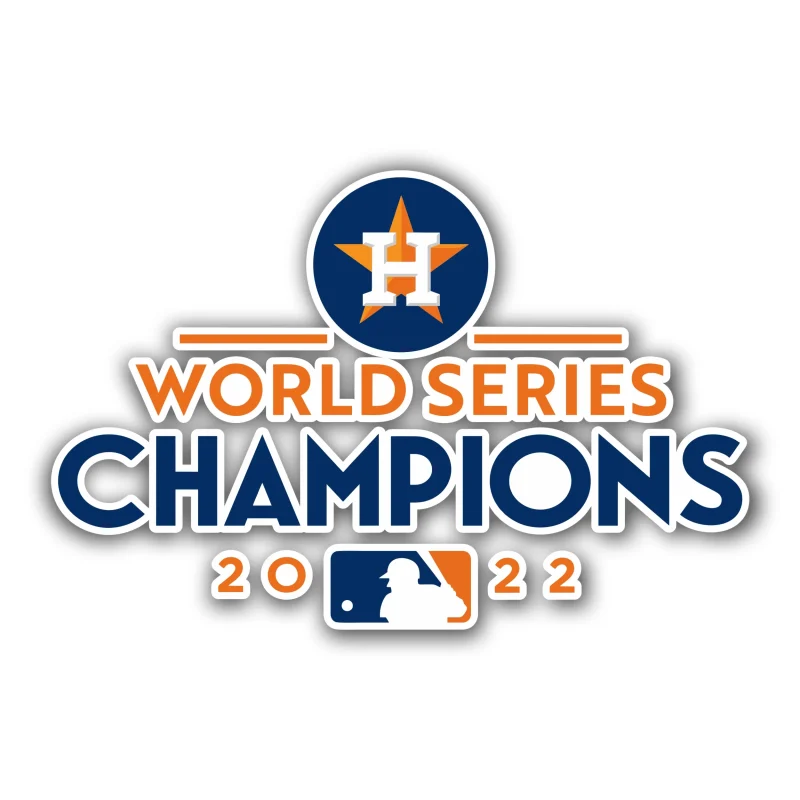 Houston Astros - World Series Champions 2022 - Iron On DTF Transfer - Custom Size