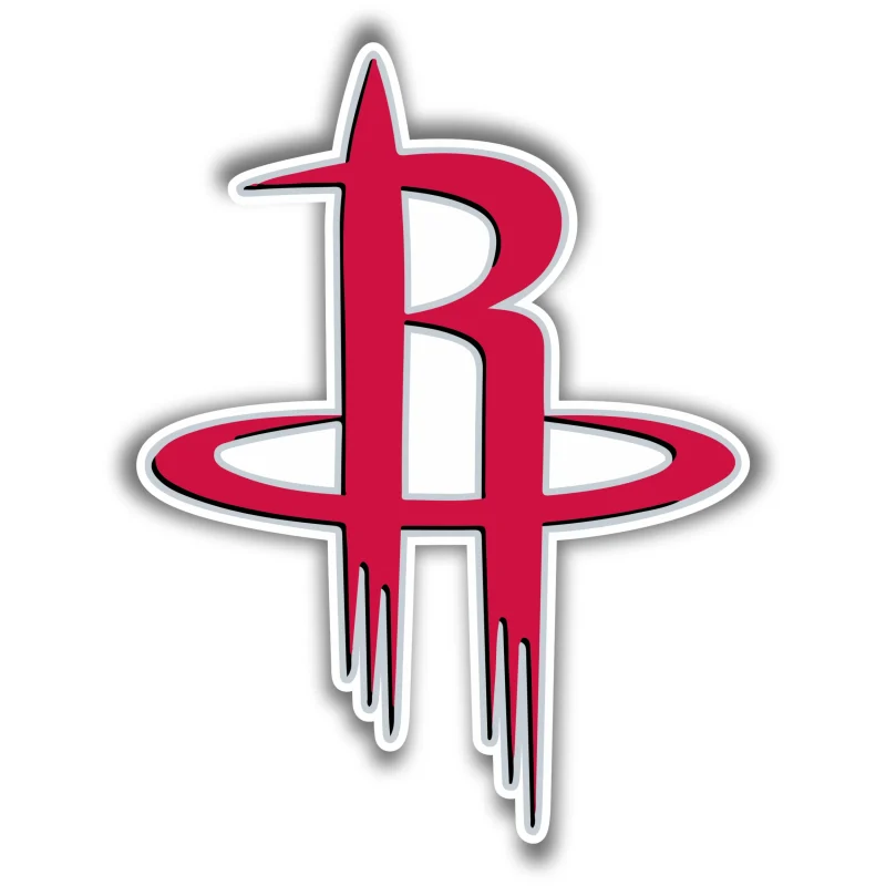 Houston Rockets - R - Iron On DTF Transfer - Custom Size