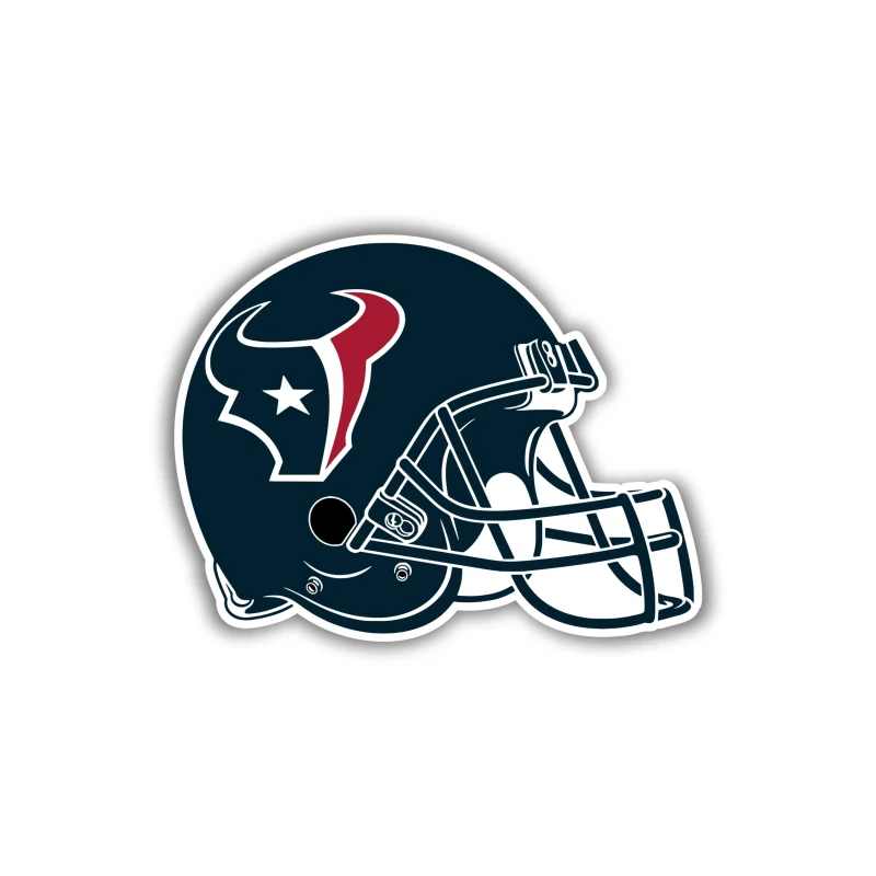 Houston Texans - Helmet - Iron On DTF Transfer - Custom Size