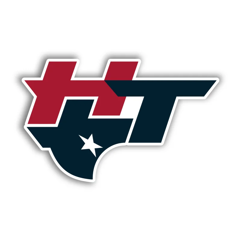 Houston Texans - HT - Iron On DTF Transfer - Custom Size