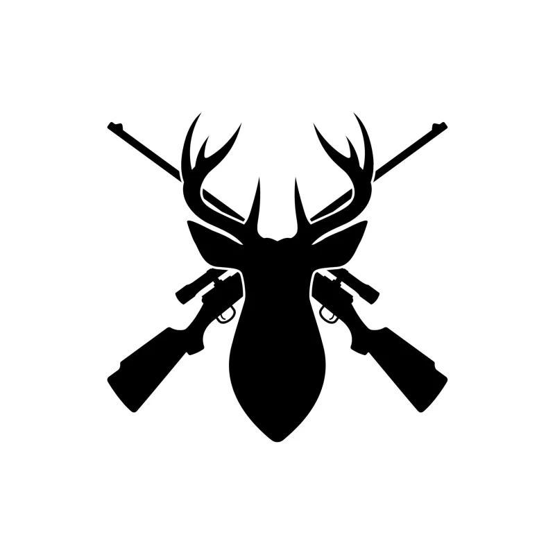 Hunting Vinyl Decal - Custom Size
