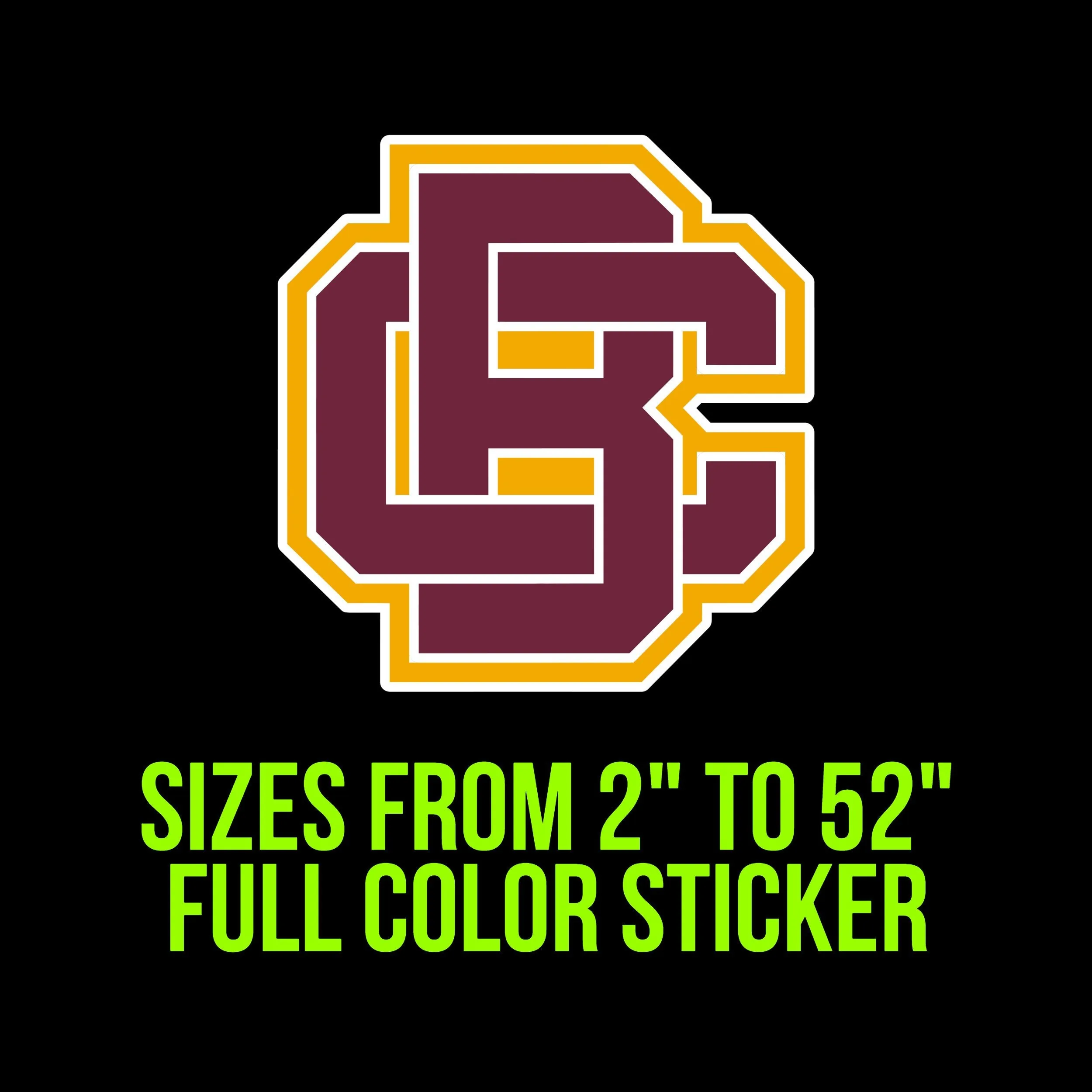 Bethune Cookman Wildcats - Image 2 - Vinyl Decal - Custom Size