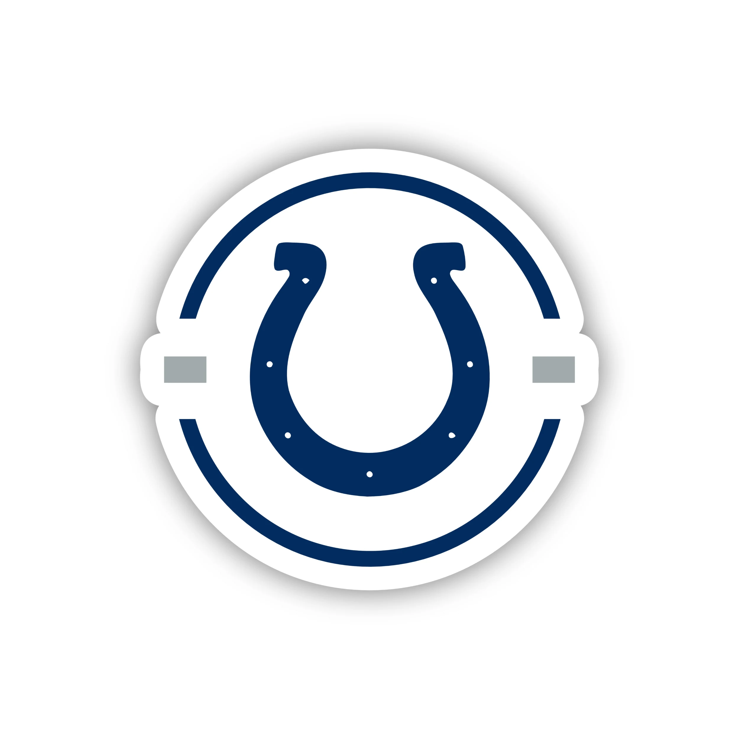 Indianapolis Colts Full Color Vinyl Sticker - Custom Size