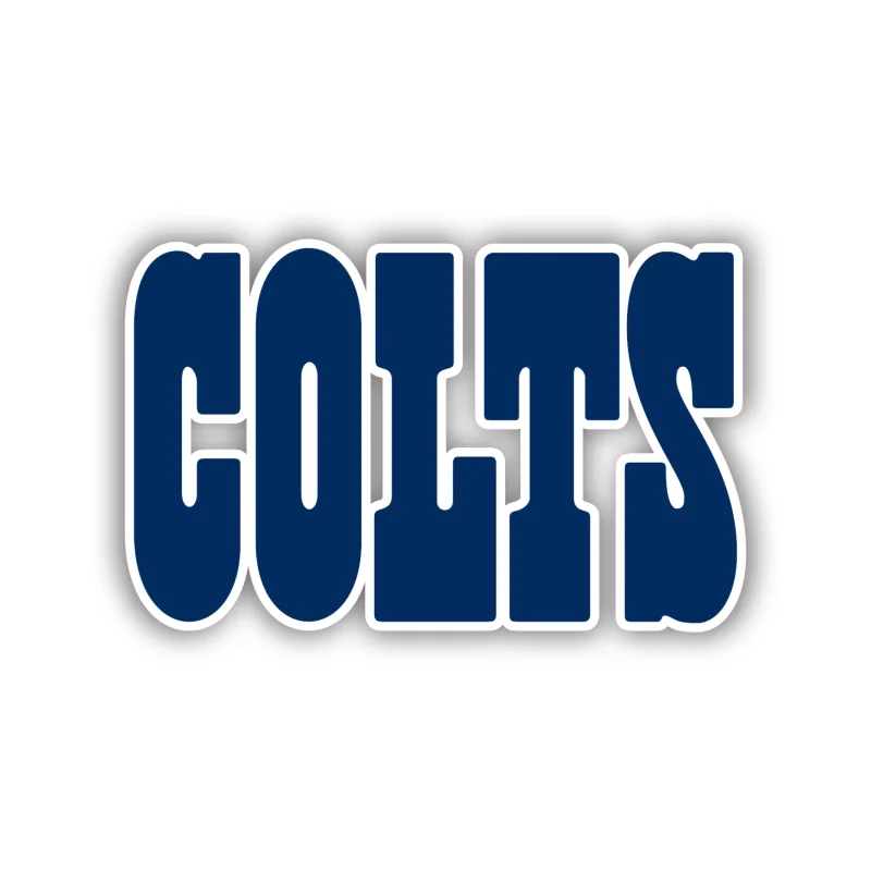 Indianapolis Colts - Name - Temporary Tattoo