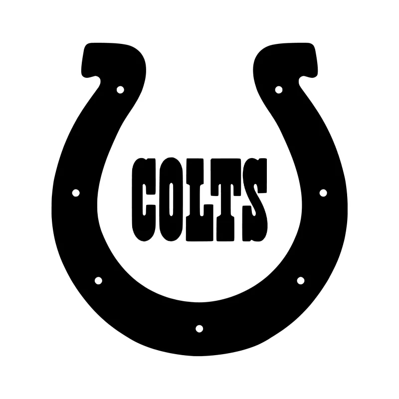 Indianapolis Colts Vinyl Decal - Custom Size