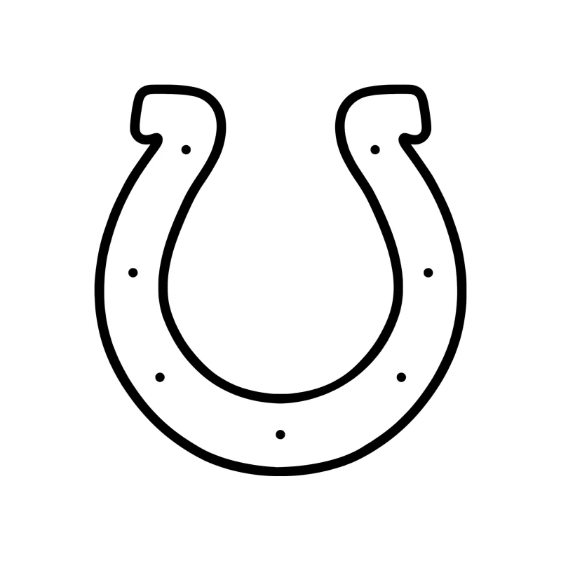 Indianapolis Colts Vinyl Decal - Custom Size