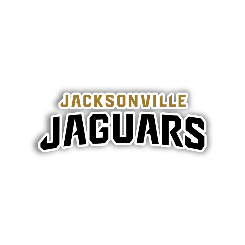 Jacksonville Jaguars - Name - Temporary Tattoo