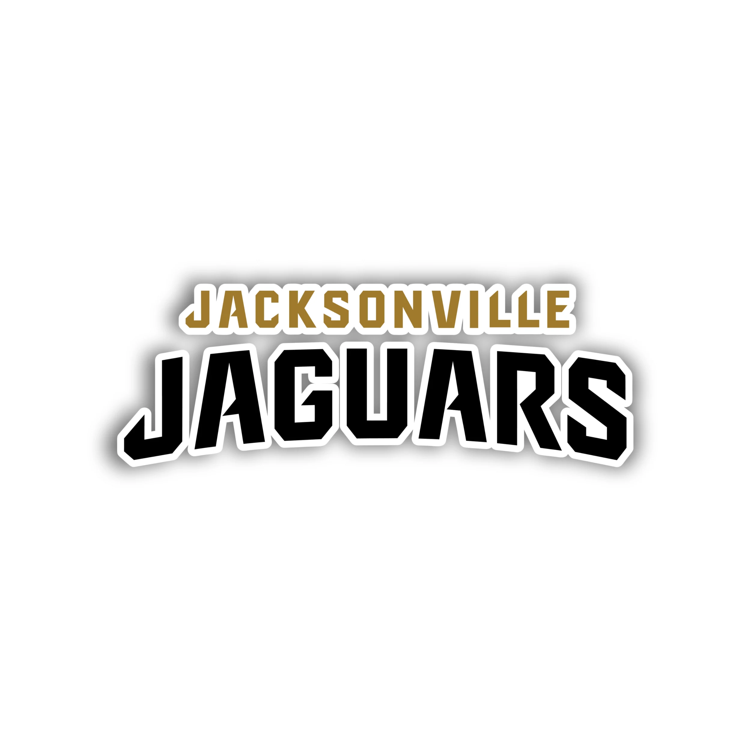 Jacksonville Jaguars - Name - Temporary Tattoo