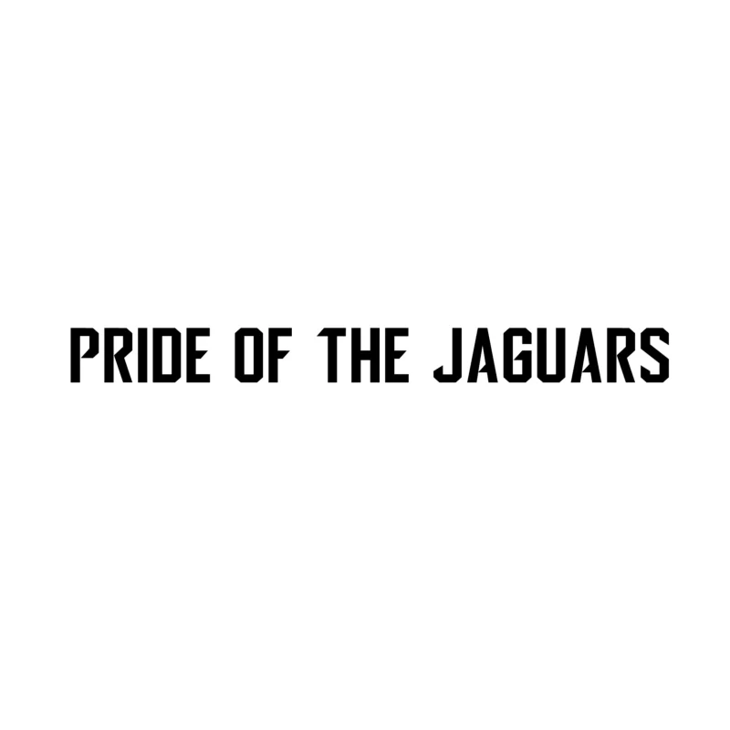 Jacksonville Jaguars Vinyl Decal - Custom Size