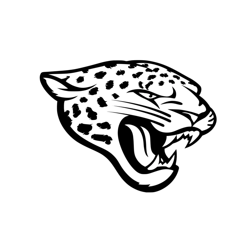 Jacksonville Jaguars Vinyl Decal - Custom Size