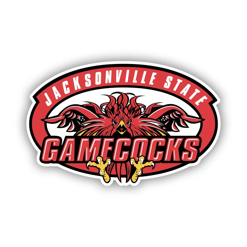 Jacksonville State Gamecocks - Iron On DTF Transfer - Custom Size