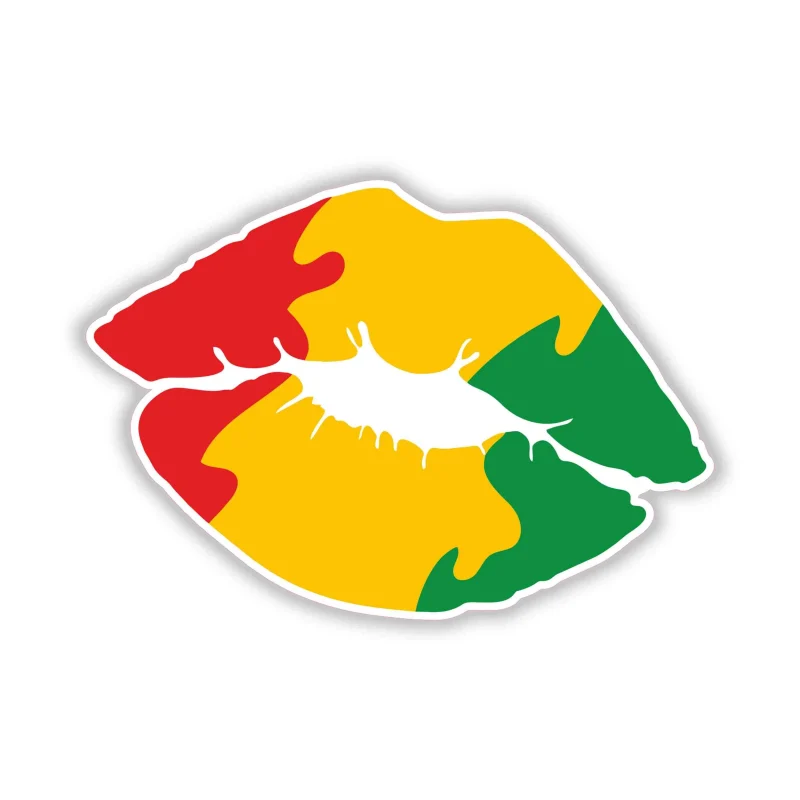 Juneteenth Full Color Vinyl Decals - Custom Size