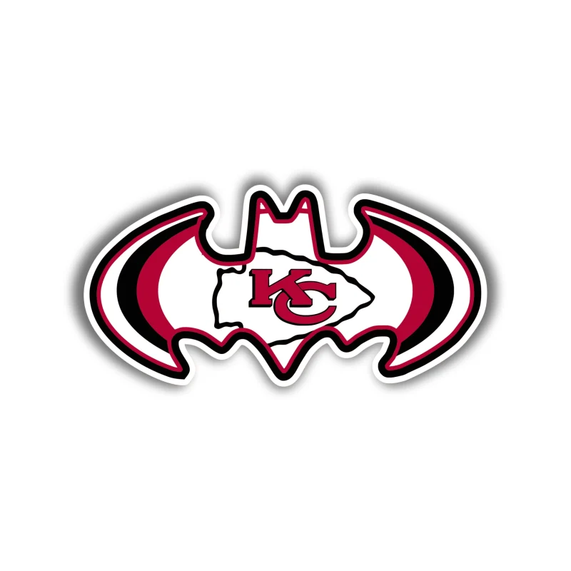 Kansas City Chiefs - Batman - Temporary Tattoo