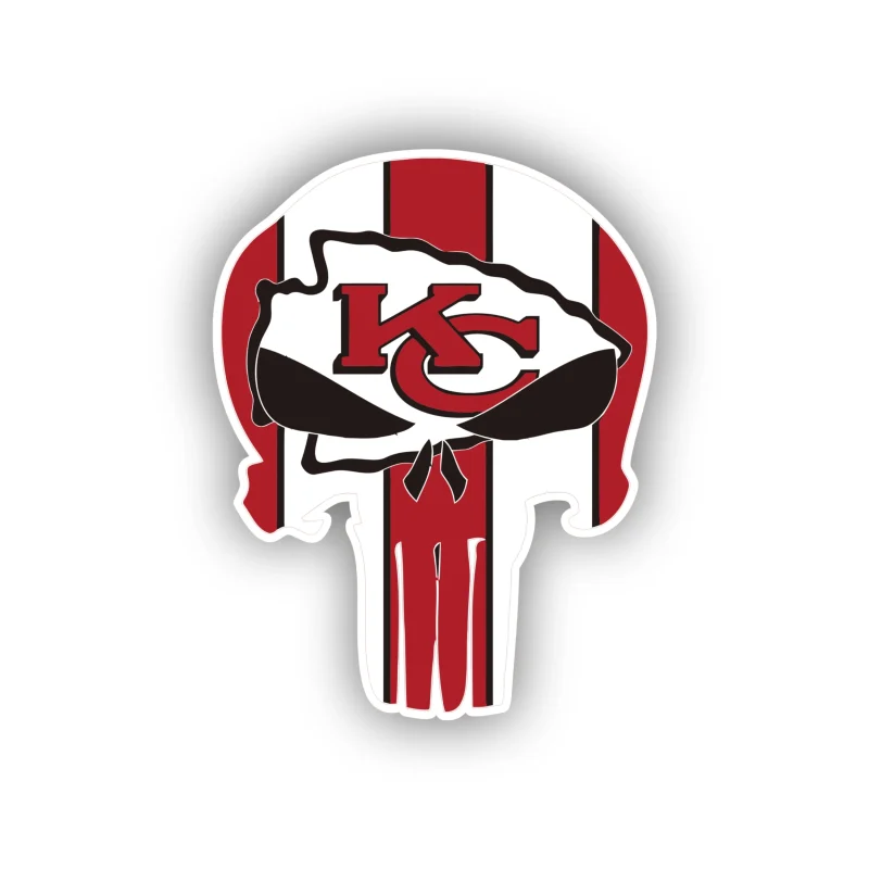 Kansas City Chiefs - Punisher - Temporary Tattoo