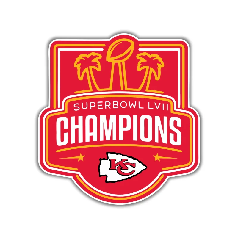 Kansas City Chiefs - Superbowl Champions - Iron On DTF Transfer - Custom Size