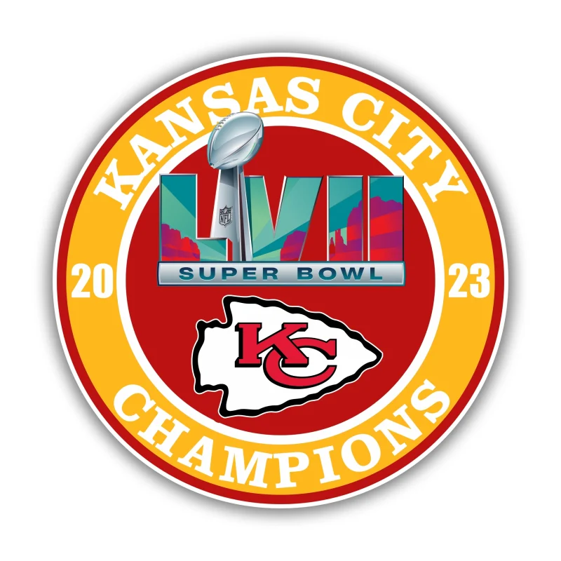 Kansas City Chiefs - Superbowl Champions - Iron On DTF Transfer - Custom Size