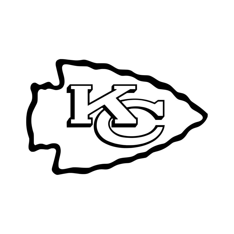 Kansas City Chiefs Vinyl Decal - Custom Size