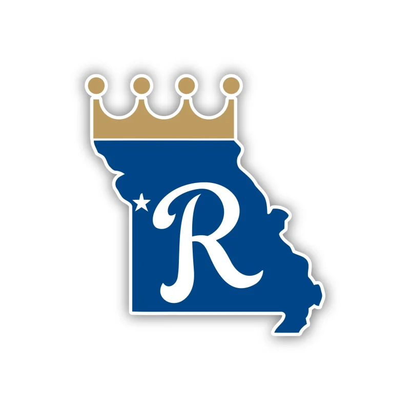 Kansas City Royals - State With R - Temporary Tattoo