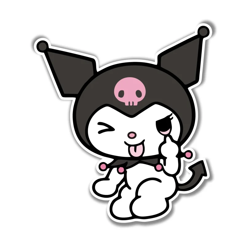 Kuromi Full Color Vinyl Decal