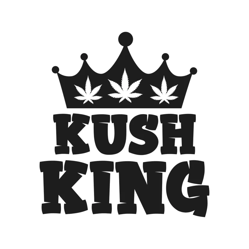 KUSH KING - Iron On DTF Transfer - Custom Size
