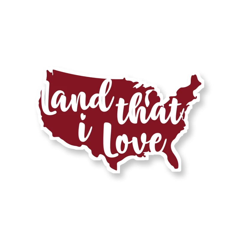 Land that I Love - Temporary Tattoo