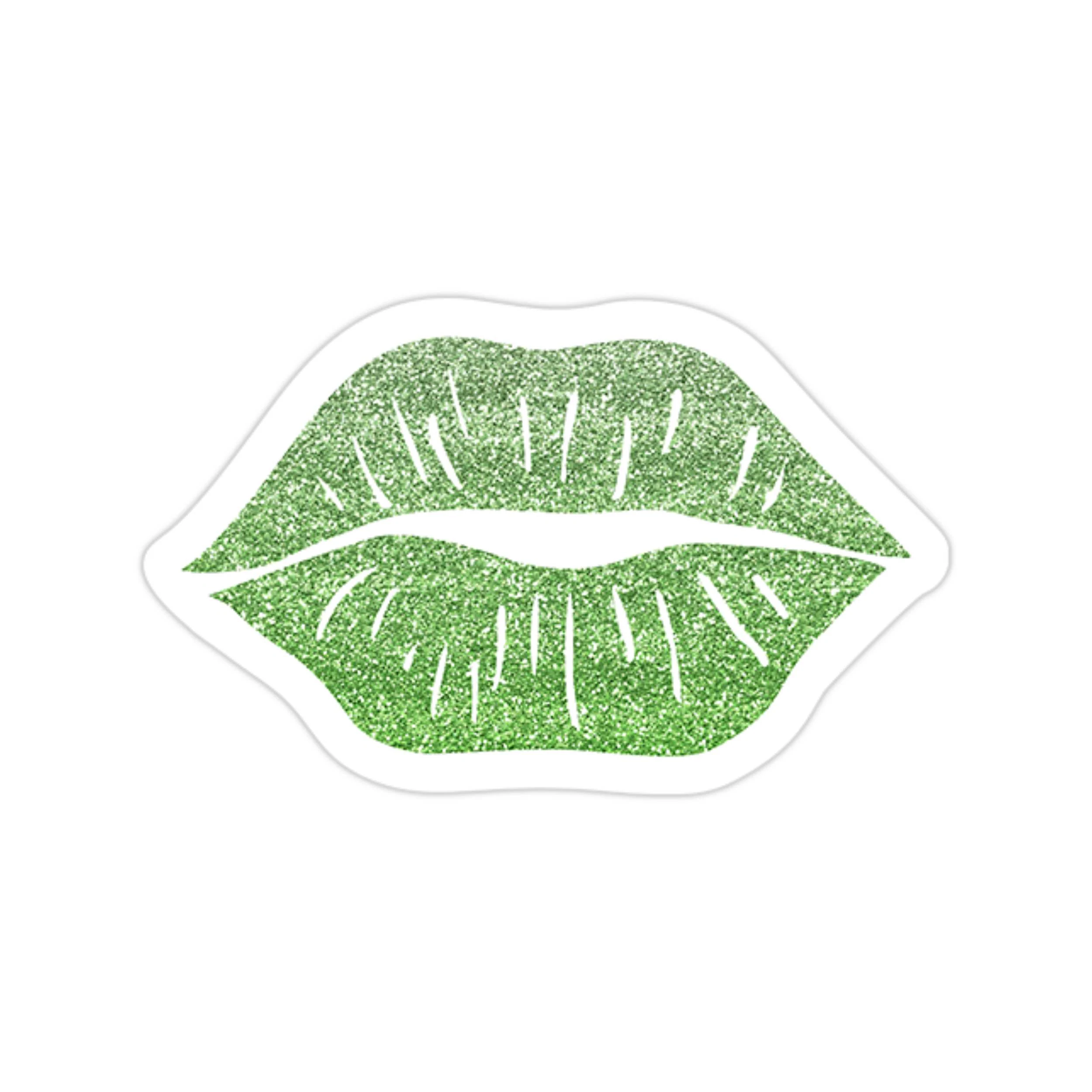 Lips - Full Color Vinyl Sticker - Custom Size