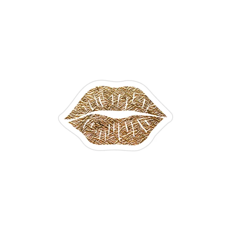 Lips - Full Color Vinyl Sticker - Custom Size