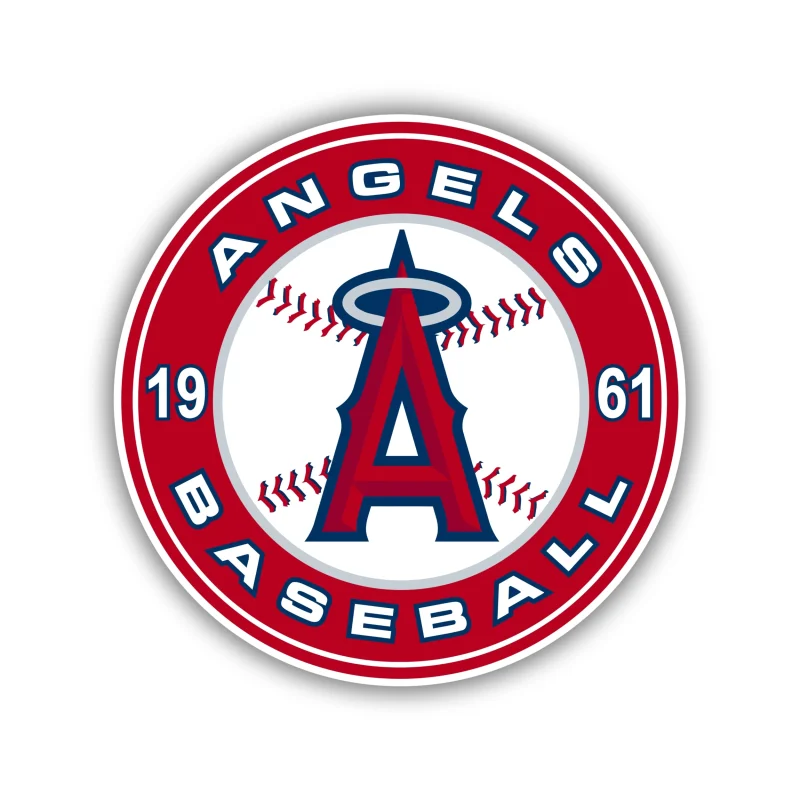 Los Angeles Angels - Circle - Temporary Tattoo