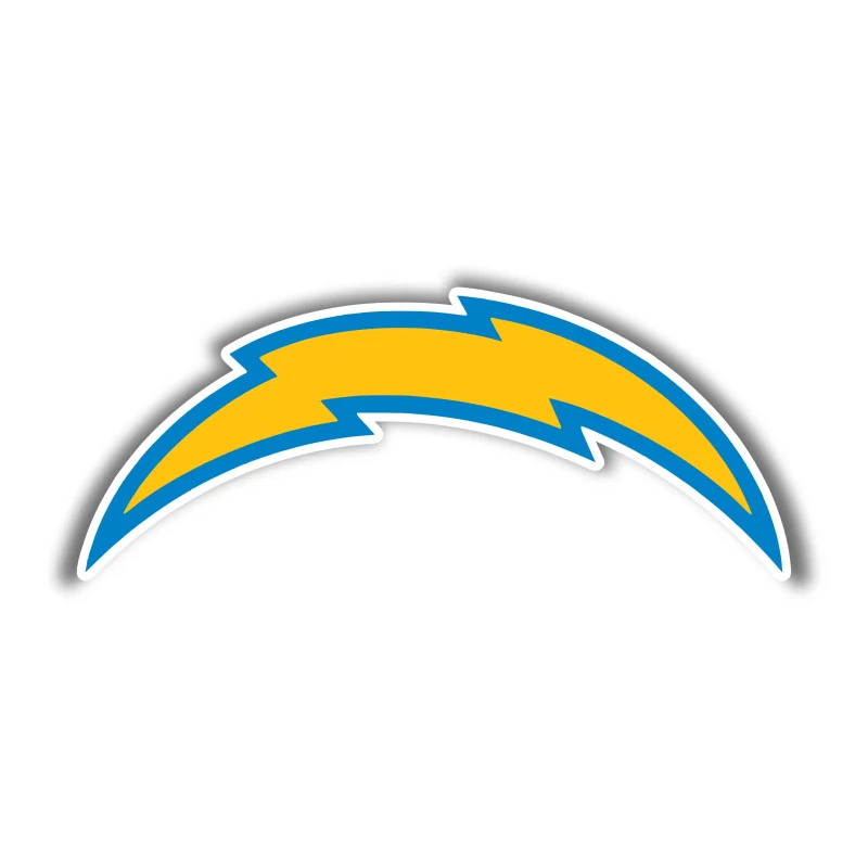 Los Angeles Chargers - New Logo - Iron On DTF Transfer - Custom Size