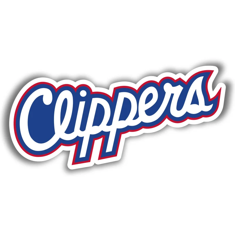 Los Angeles Clippers - Cursive Name - Iron On DTF Transfer - Custom Size