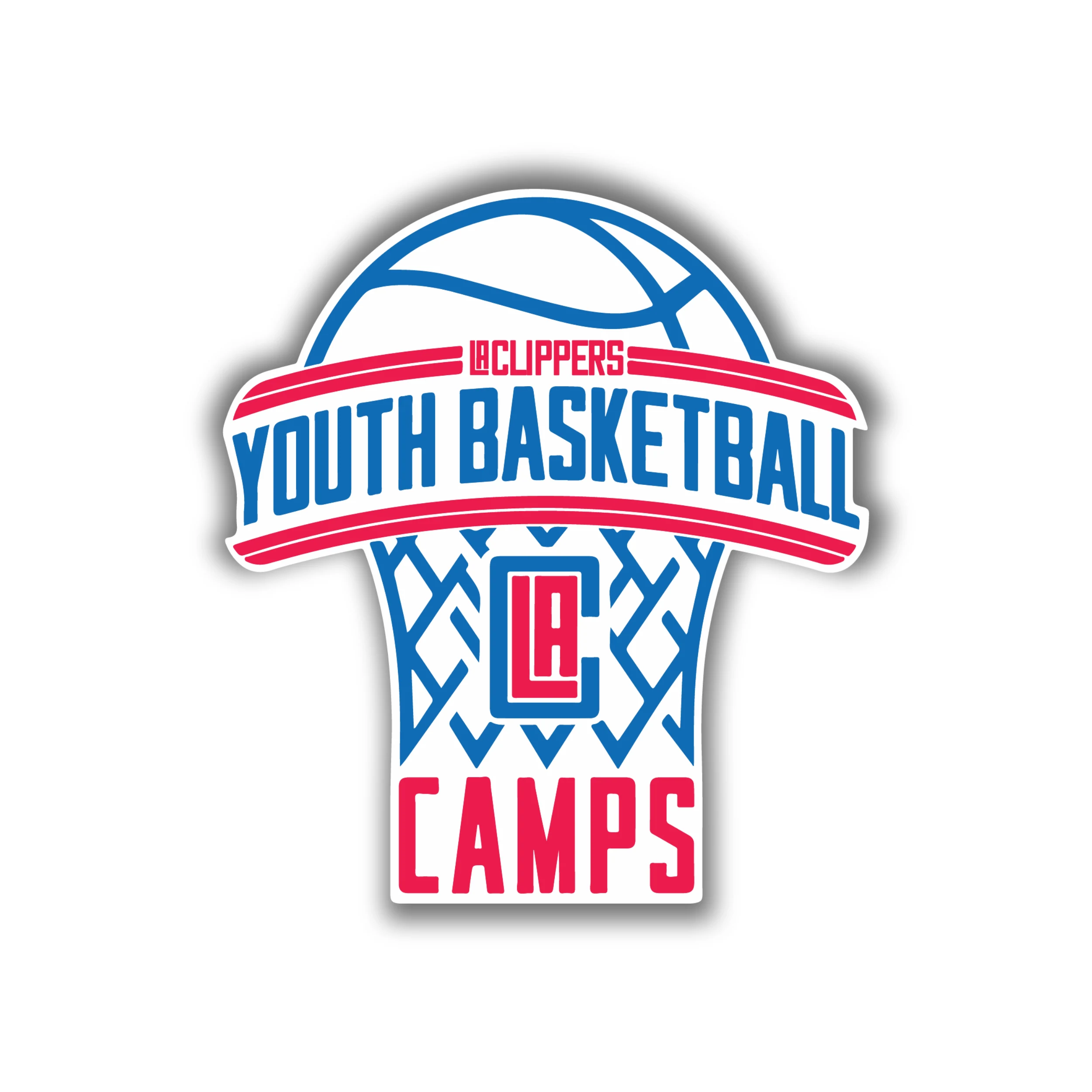 Los Angeles Clippers - Youth Basketball Champs - Iron On DTF Transfer - Custom Size