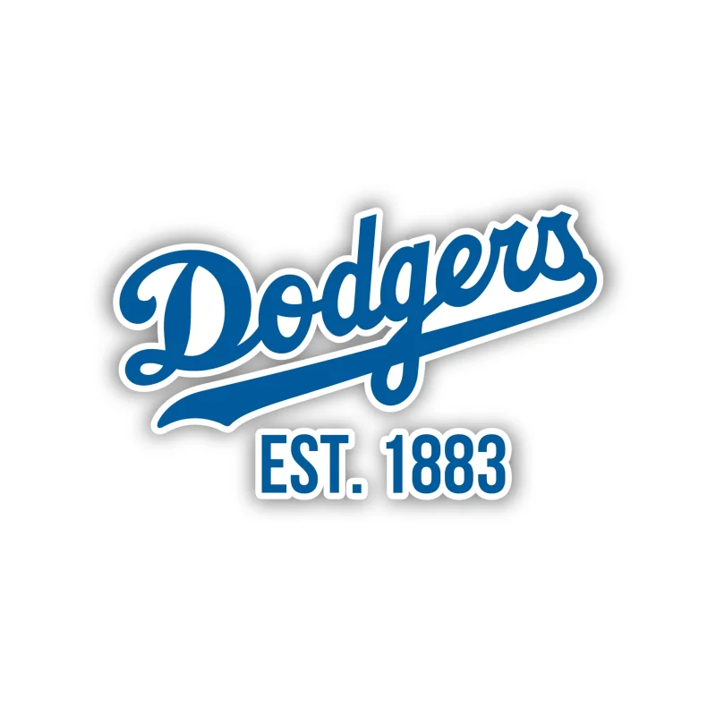 Los Angeles Dodgers - Dodgers - Iron On DTF Transfer - Custom Size