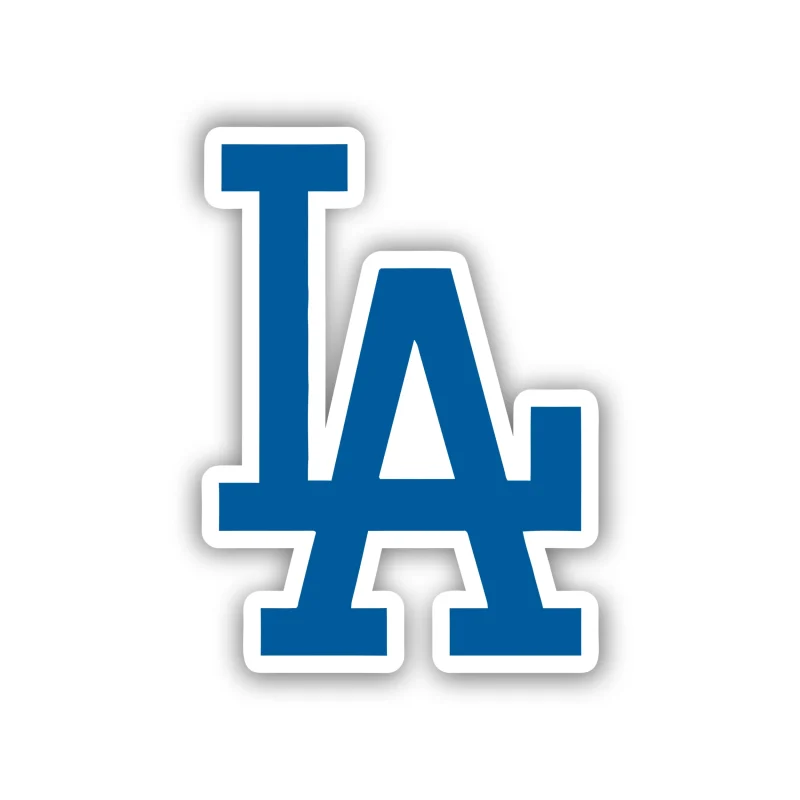 Los Angeles Dodgers - LA - Iron On DTF Transfer - Custom Size
