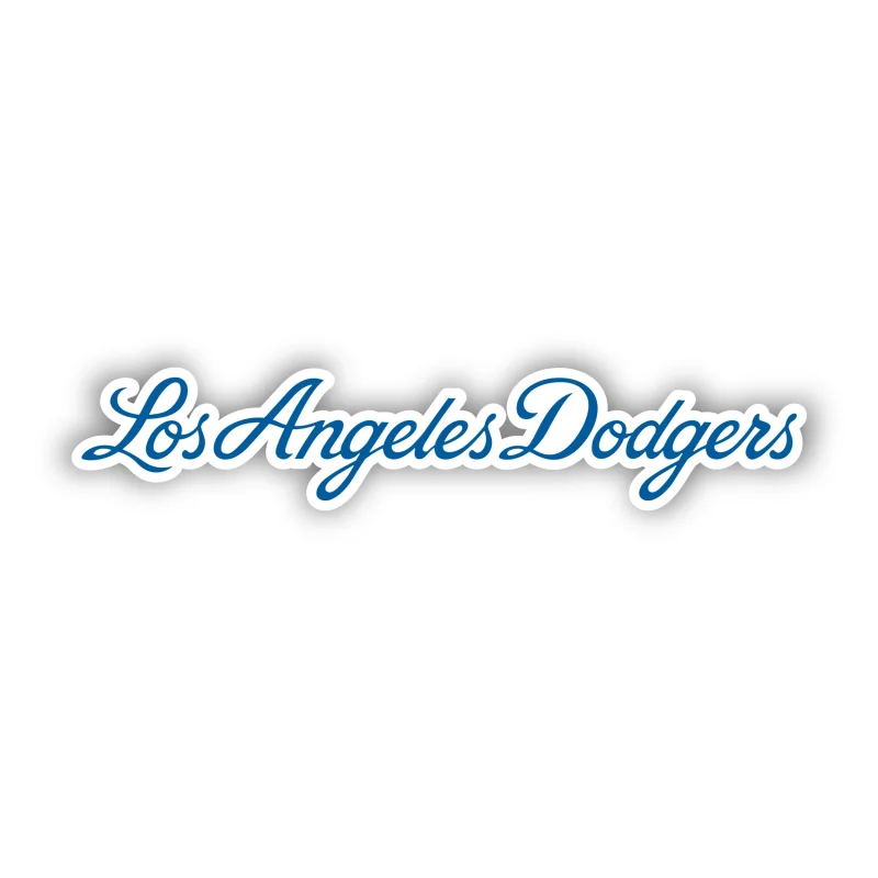 Los Angeles Dodgers - Name - Iron On DTF Transfer - Custom Size