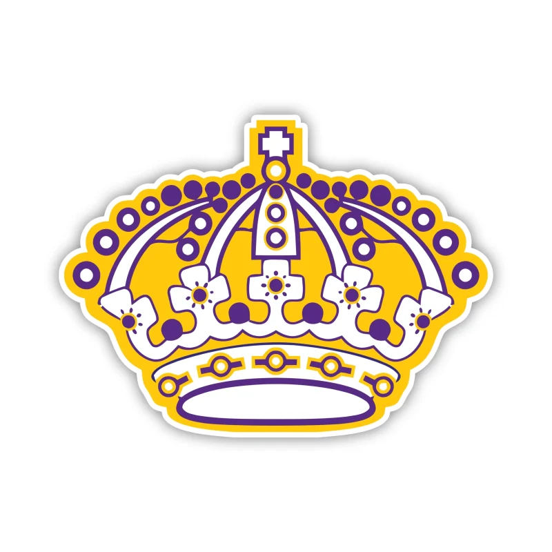 Los Angeles Kings - Crown - Iron On DTF Transfer - Custom Size