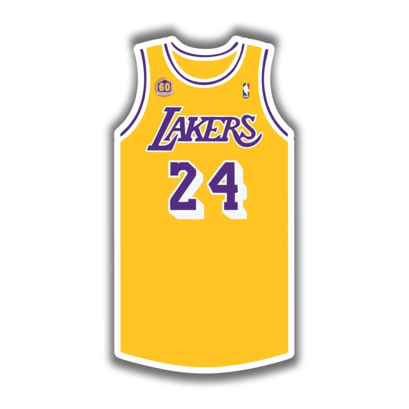Los Angeles Lakers - Jersey - Iron On DTF Transfer - Custom Size