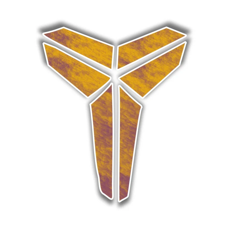 Los Angeles Lakers - Kobe Bryant Logo - Iron On DTF Transfer - Custom Size